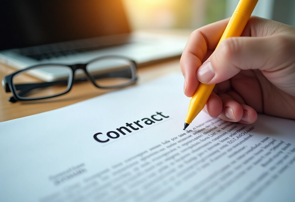 contrat juridique
