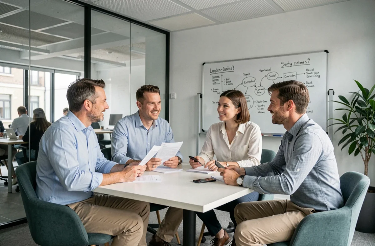 Salle de réunion privatisée dans un espace de coworking à Saint-Ouen pour équipes professionnelles